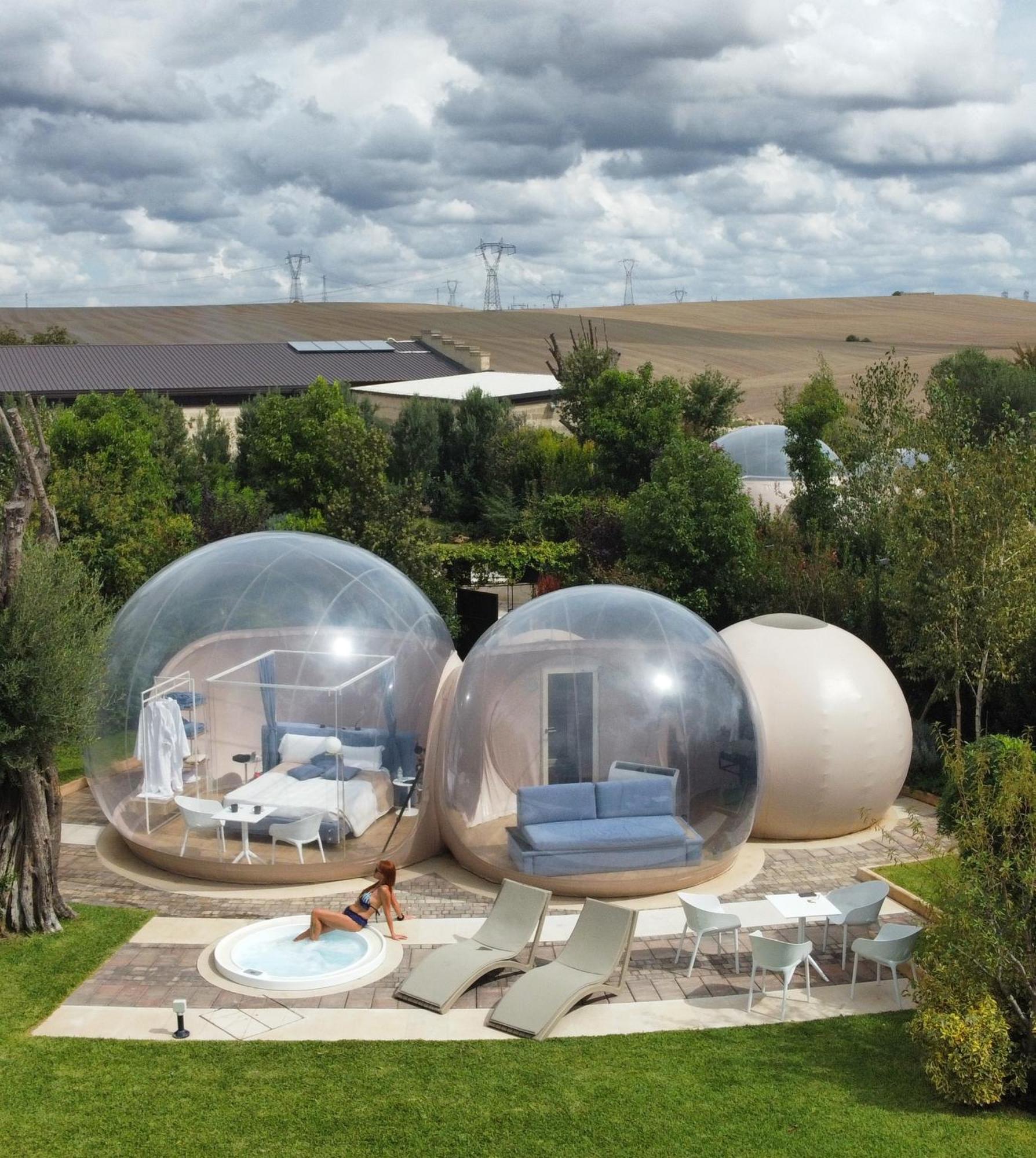 Tenuta Danesi - Camere - Appartamenti - Bubble Room Матера Екстер'єр фото
